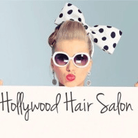 Hollywood Hair Salon Logo