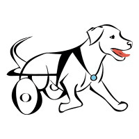 Walkin'​ Pets by HandicappedPets.com Logo