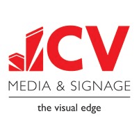CV Media & Signage Logo
