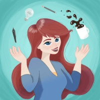 Amanda Newcomb Animation Logo