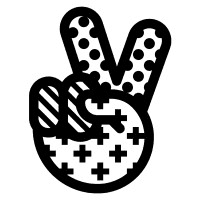 Peace Out Skincare Logo