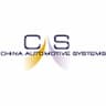 China Automotive Systems,Inc.