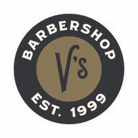 V's Barbershop Logo