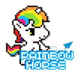 Rainbow Horse Logo