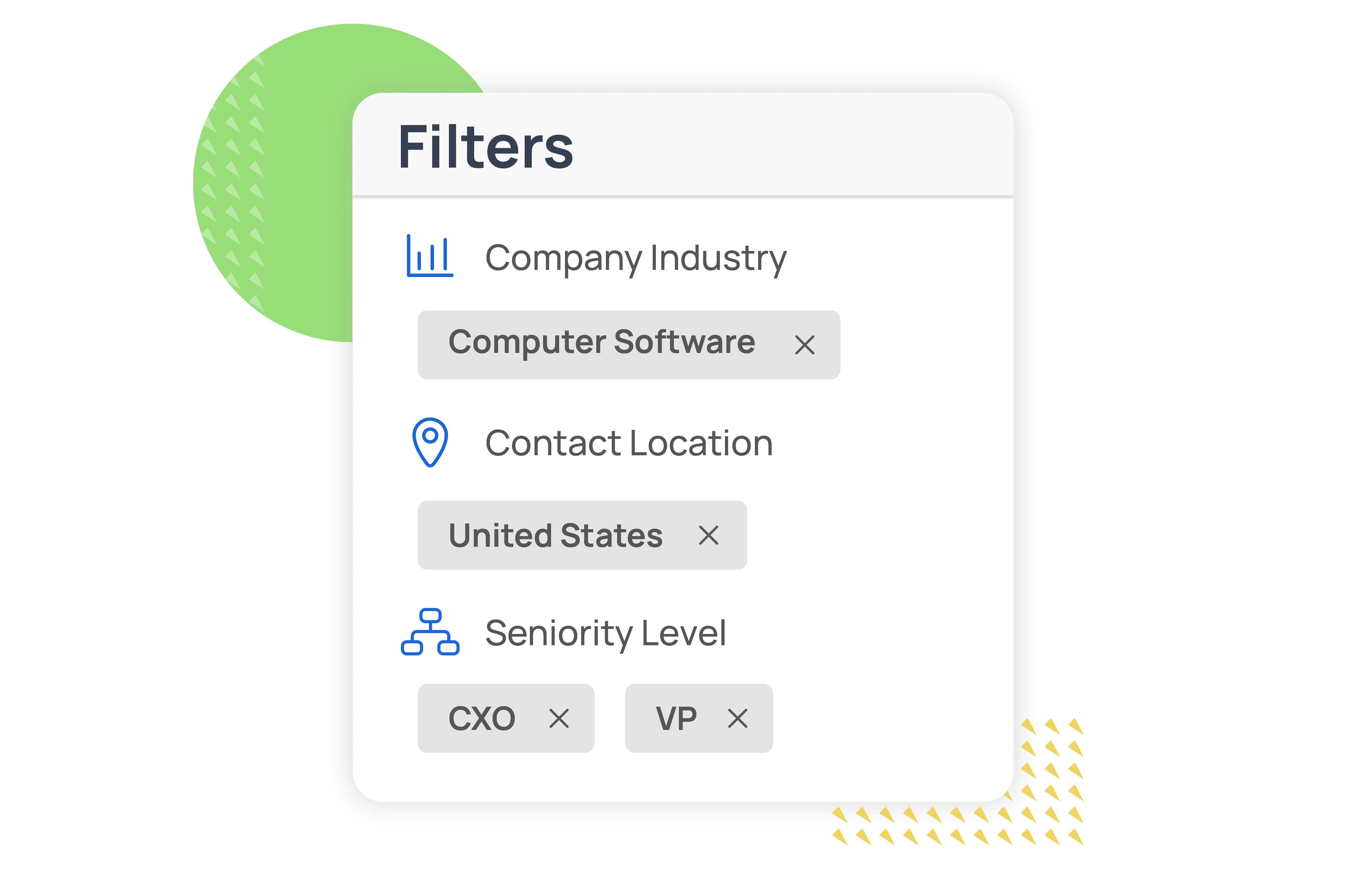 Entering Search Filters