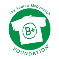 The Andrew McDonough B+ Foundation Logo