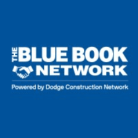 Blue Book Construction Network Logo