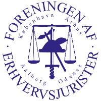 Foreningen af ErhvervsJurister Logo