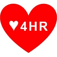Heart 4 HR Logo