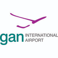 Gan International Airport Logo